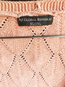 Long Knit Cardigan by GLOBAL REPUBLIC