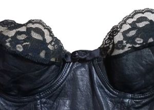 Black Lace Corset Top