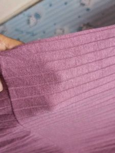 Mauve Tiered Midi Dress