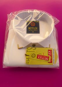 NETFLEX White Formal Shirt for Men