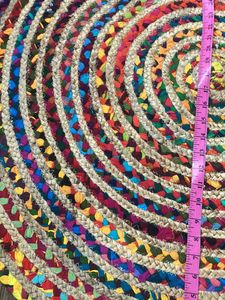 Colorful Braided Round Rug