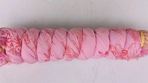 Pink Floral Print Dupatta