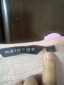 Peach Melange Kurtha !