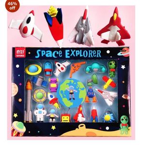 Space Explorer Eraser Set