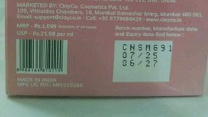 Clay Co. Rice &amp; Sake Sleep Mask