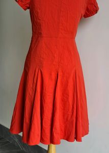 Korean Flared Dress, Lighter In Real