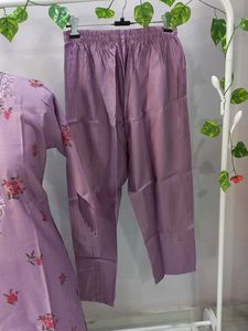 New Lavender shade Silk premium Suit set