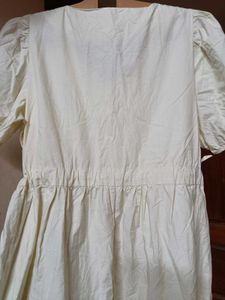 TIERED PUFF SLEEVE DRESS