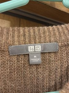 Cozy Brown Knit Sweater