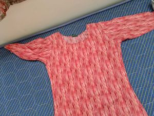 Pink Pleated Dress