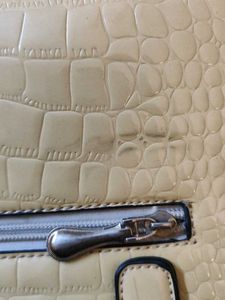 butter yellow handbag