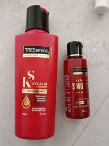 Tresemme Hair Serum And Shampoo