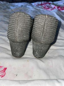 Sparkling Silver Occasion Shoes