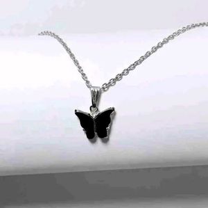 Butterfly Pendant Necklace