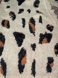 Animal Print Sweater