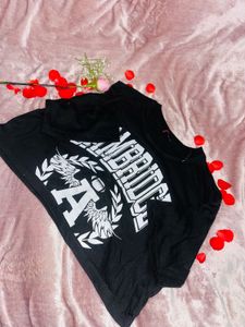 Black Graphic Tee