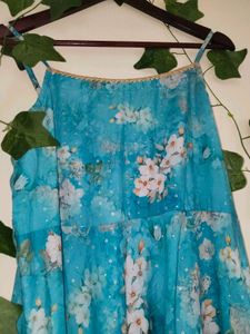 Floral Print Maxi Slip Dress