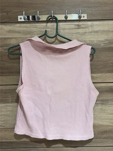 Cute Pink Sleeveless Top