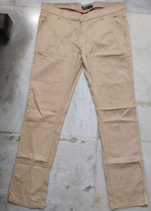 John Hill Nude Colour Formal Pant