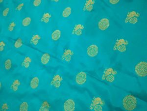 Elegant Teal Saree