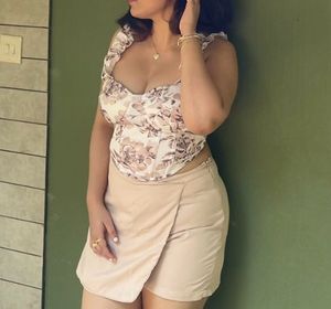 Cute Top And Skirt