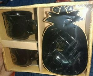 Cups And Serving Platter