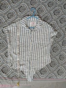 Striped Bodysuit Top