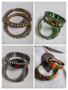 Bangles Combo Of 4