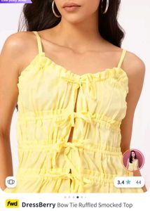 Butter Yellow Top