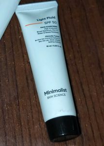 Minimalist SPF 50 Sunscreen