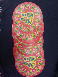 Pack Of 10 Sticker Rangoli For Deewali (Small)