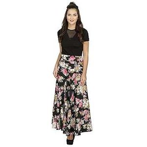 Floral Print Ethnic Skirt