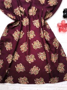 Festive Halter Neck Kurti 🎀
