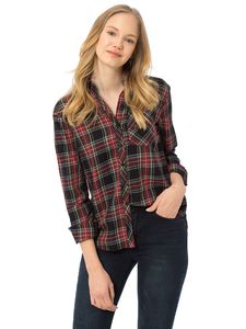 Cherokee Plaid Flannel Shirt