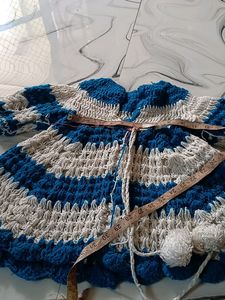 Please Help Me Kids Woolen Frock With Pant