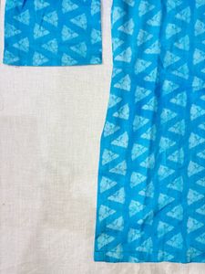 Boho Blue Short Pinteresty Kurti