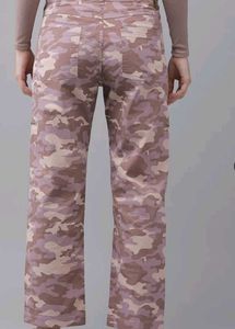 Camo Print Cargo Pants