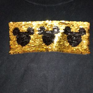 Dark Blue Crop Tshirt