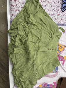 Green Ethnic Skirt