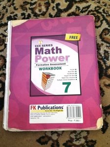 Class 7 Maths Book CCE Pattern