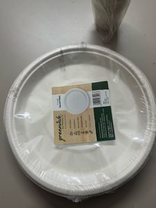 Biodegradable Disposable Plates Combo
