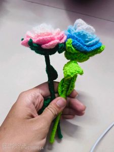 Crochet Rose Set