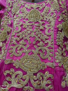 Pink Embellished Ethnic Gown
