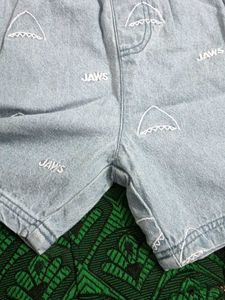 Jeans Short For Kids Unisex