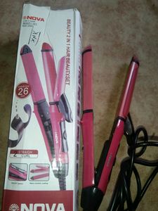 Nova Hair Straightner And Curler