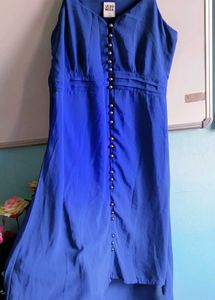 Blue Dress High-low