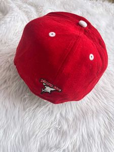 New era shark red cap