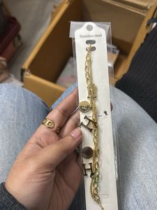 Hermes Anti tarnish Chain Bracelet