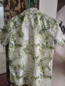 GINI AND JONY Light green tropical T-Shirt