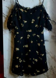 Floral Print Mini Dress